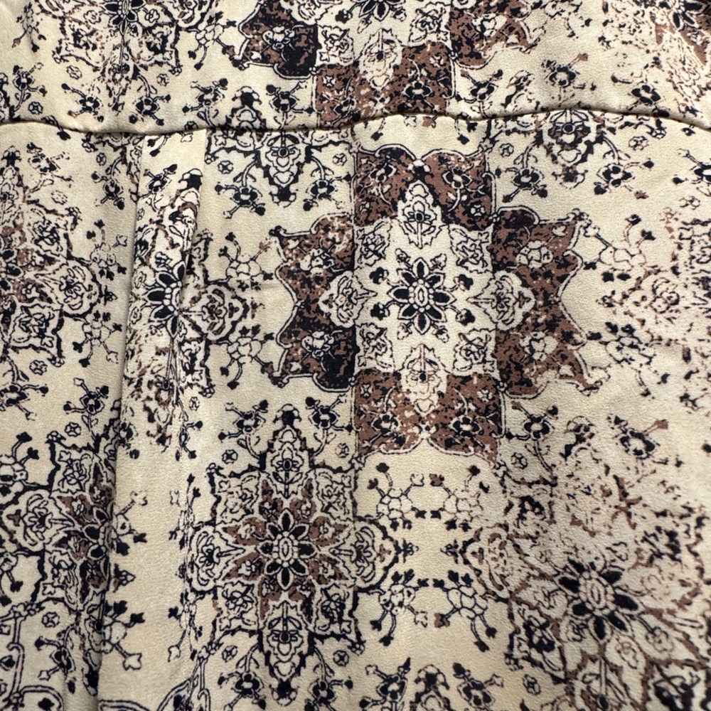 Maurices Floral Sleeveless Button-Up Top Sz XXL - Picture 3 of 4